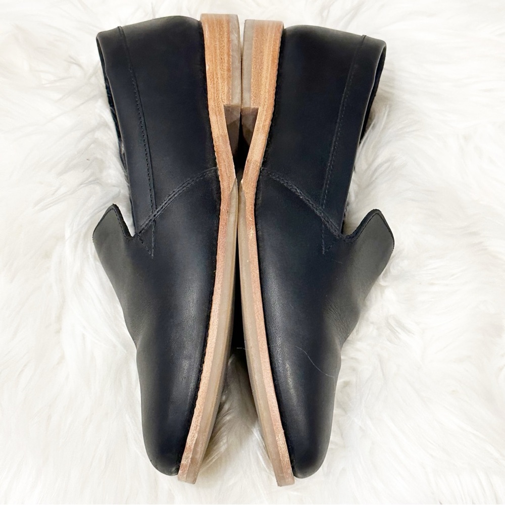 Patina Portland Leather Goods Black Slip on Flats - Picture 10 of 12